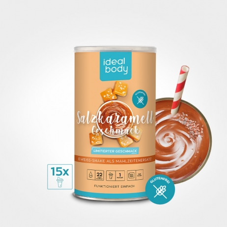 SALZKARAMELL IdealBody® Proteinshake-Pulver